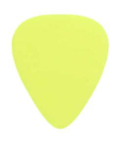 Nylon Picks - Yellow - Custom