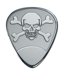 Silver Pick - Skull